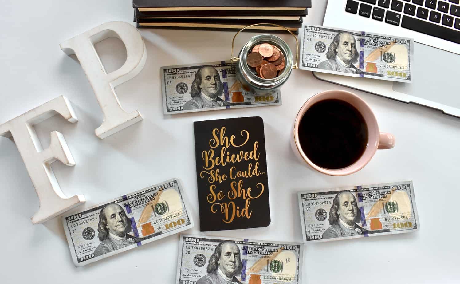She believed she could, coffee and money.