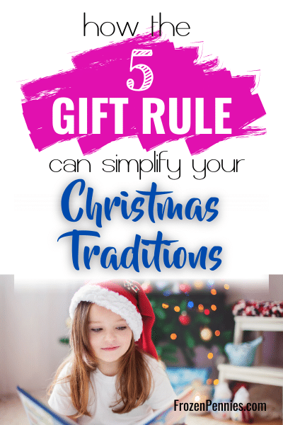 The 7 Gift Rule for Christmas GiftGiving to Kids  Simply Well Balanced