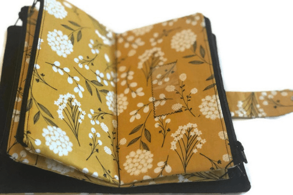 fabric cash envelope wallet handmade