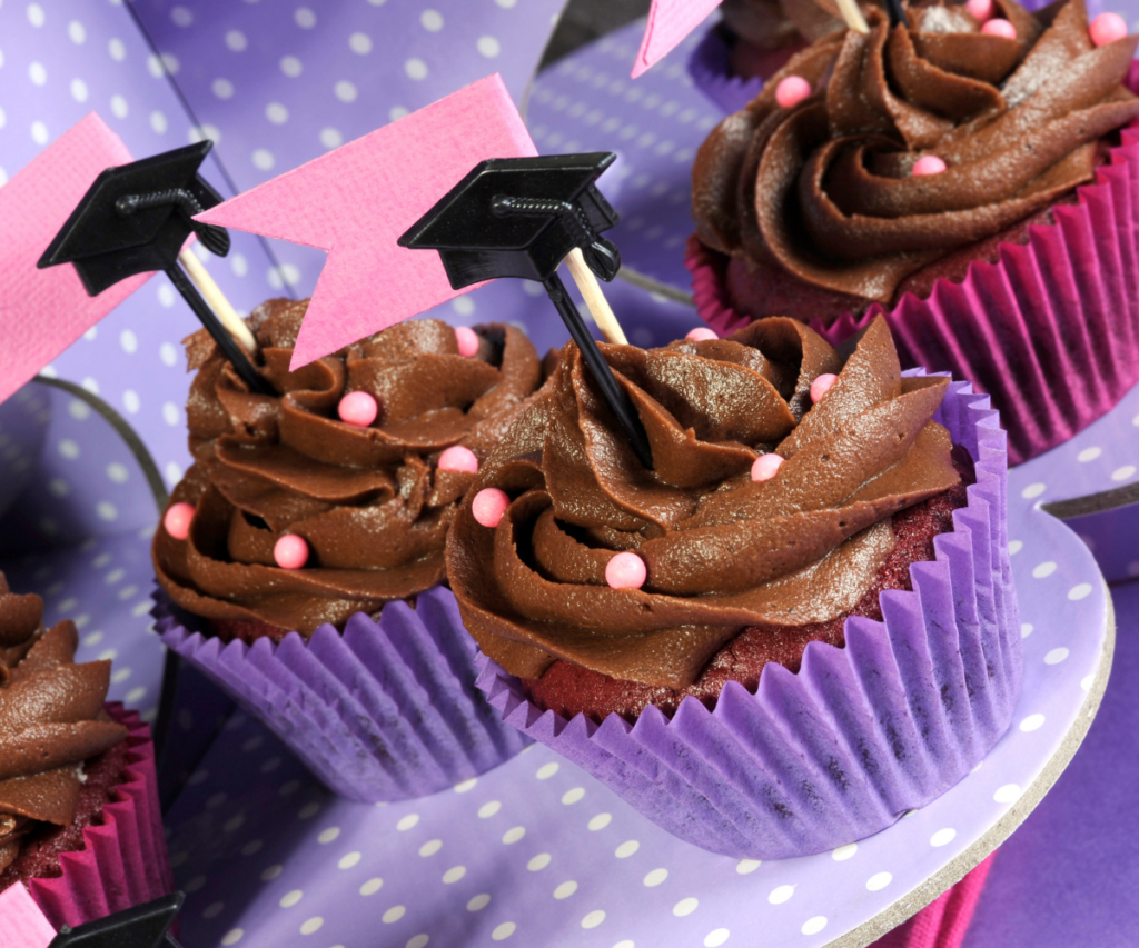 Graduation cupcakes